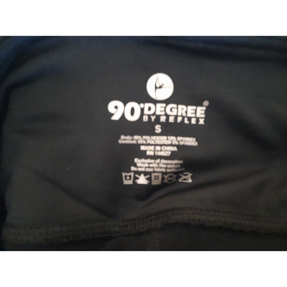 90 degree by reflex lined leggings small black NWT Msrp $78 - Picture 6 of 6
